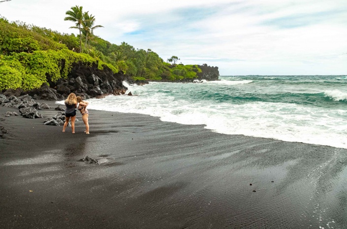 Maui Black Sand Beaches | Must Do Stop On Road To Hana