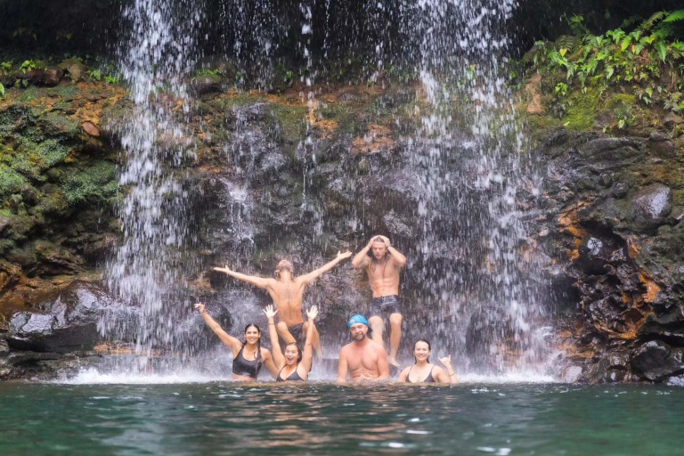 hikemaui hana waterfalls hiking tour swimming