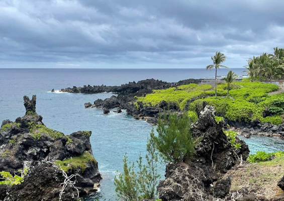 hawaiianstyle luxury full circle hana tour keanae peninsula view 
