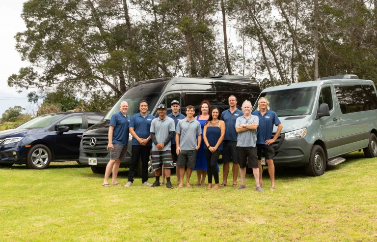 Vans and Guides HTA Maui