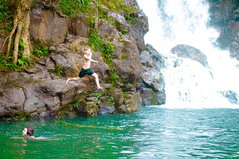 hana waterfalls hiking and swimming maui