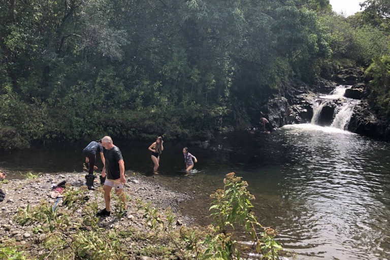 hawaiianstyle road to hana exclusive waterfall hike group
